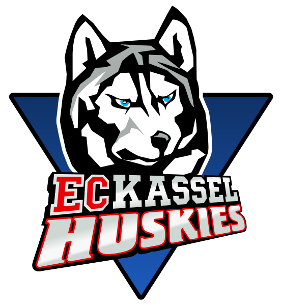 Eishockey Pin Dunkelblau EC Kassel Huskies Logo Variante IV 
